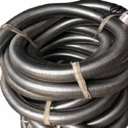 Stainless steel flexible exhaust
